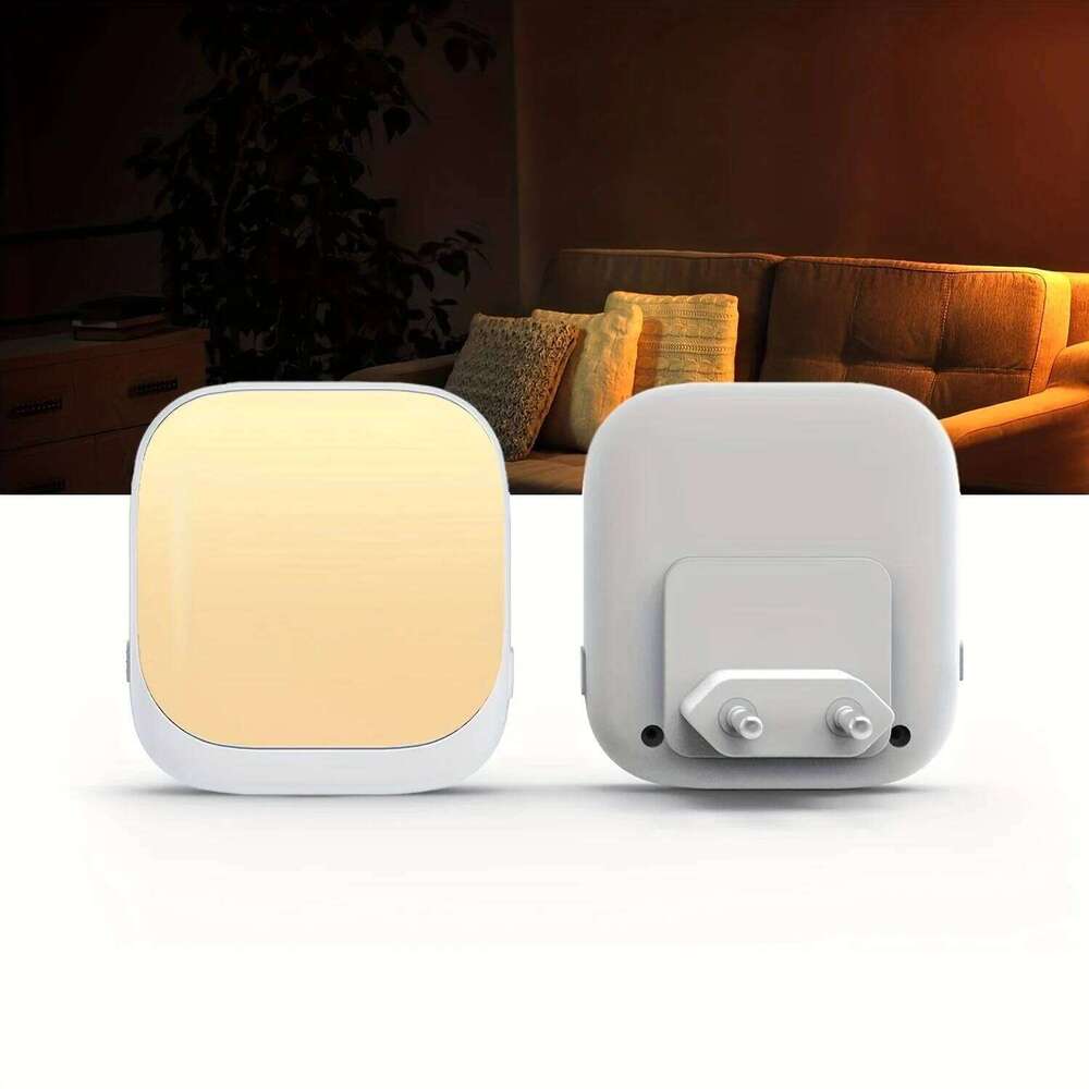 1pc/2pcs in Lights Nightlight Plug Into Wall Dusk to Dawn Sensor LED Night Light for Bedroom, Hallway, Kitchen Z260127