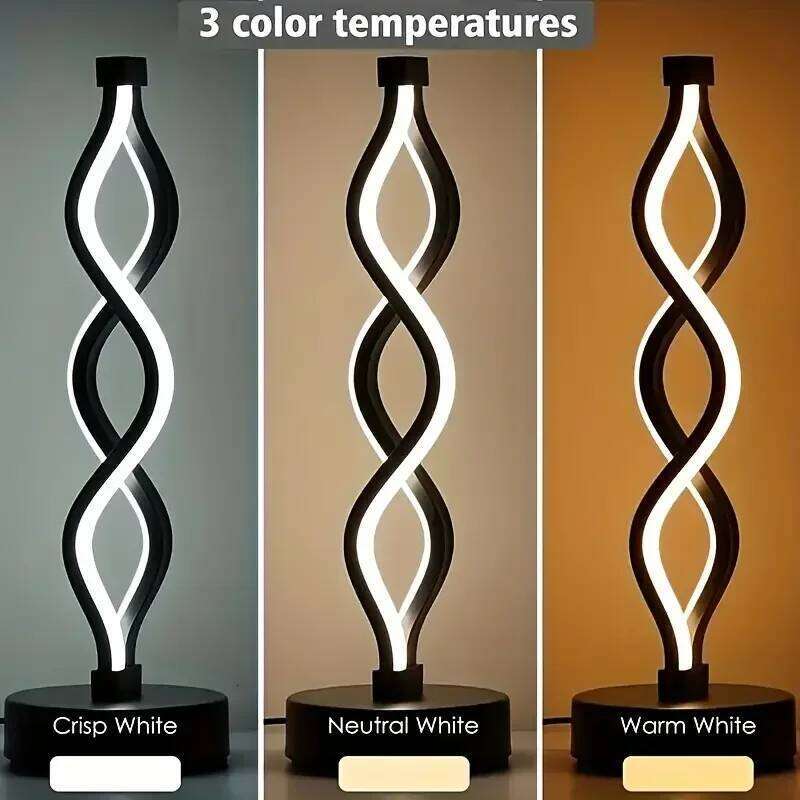 LED Table Lamps Adjustable Color Changing Desk Lamp USB Powered for Bedroom Living Room Bathroom Fantasy Theme Home Decor Z260127