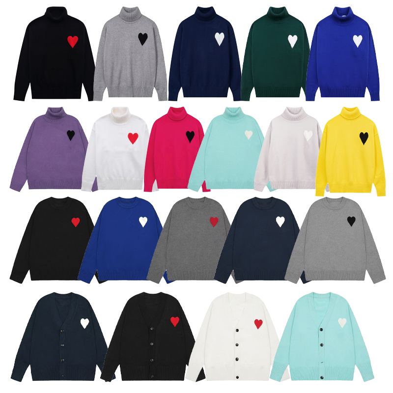 Men's sweaters, fashion men's and women's clothing, designer knitted sweaters, solid color embroidered round neck long sleeve knitted pullover 01