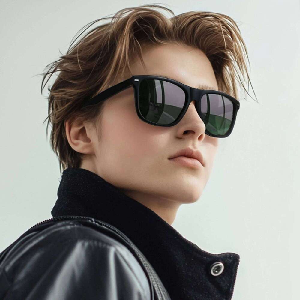 ZENOTTIC New Arrivals Square Polarized Sunglasses UV400 Protection Acetate Sun Glasses Classic Design Shade for Women Men Z260127