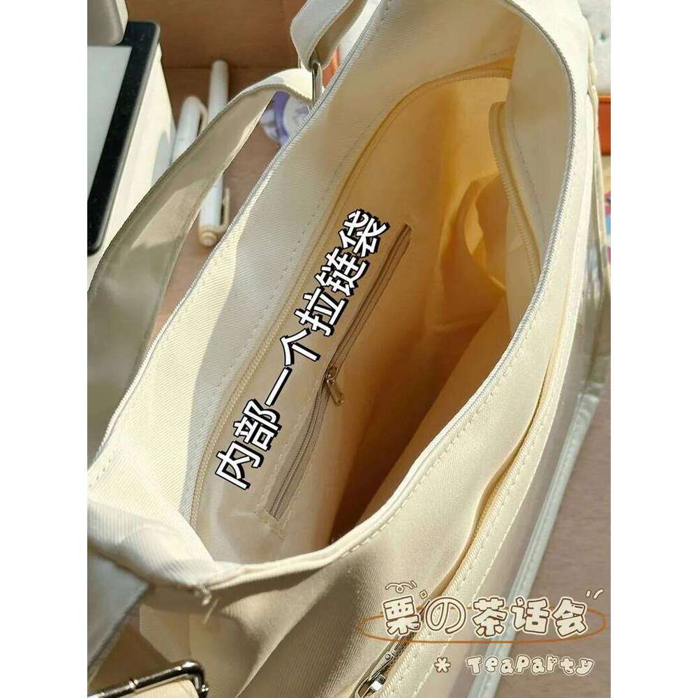 Japanese Style Harajuku Canvas Itabag, Large Capacity Anime Convention Bag, Badge Display Ita Single Shoulder Crossbody Bag