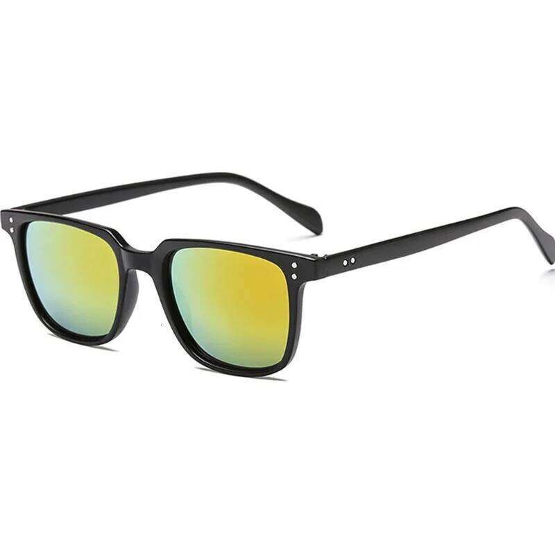 New Square Women 2024 Vintage Fashion Goggle Driving Sun Glasses Frame UV400 Male Eyewear Sunglasses for Men Z260127