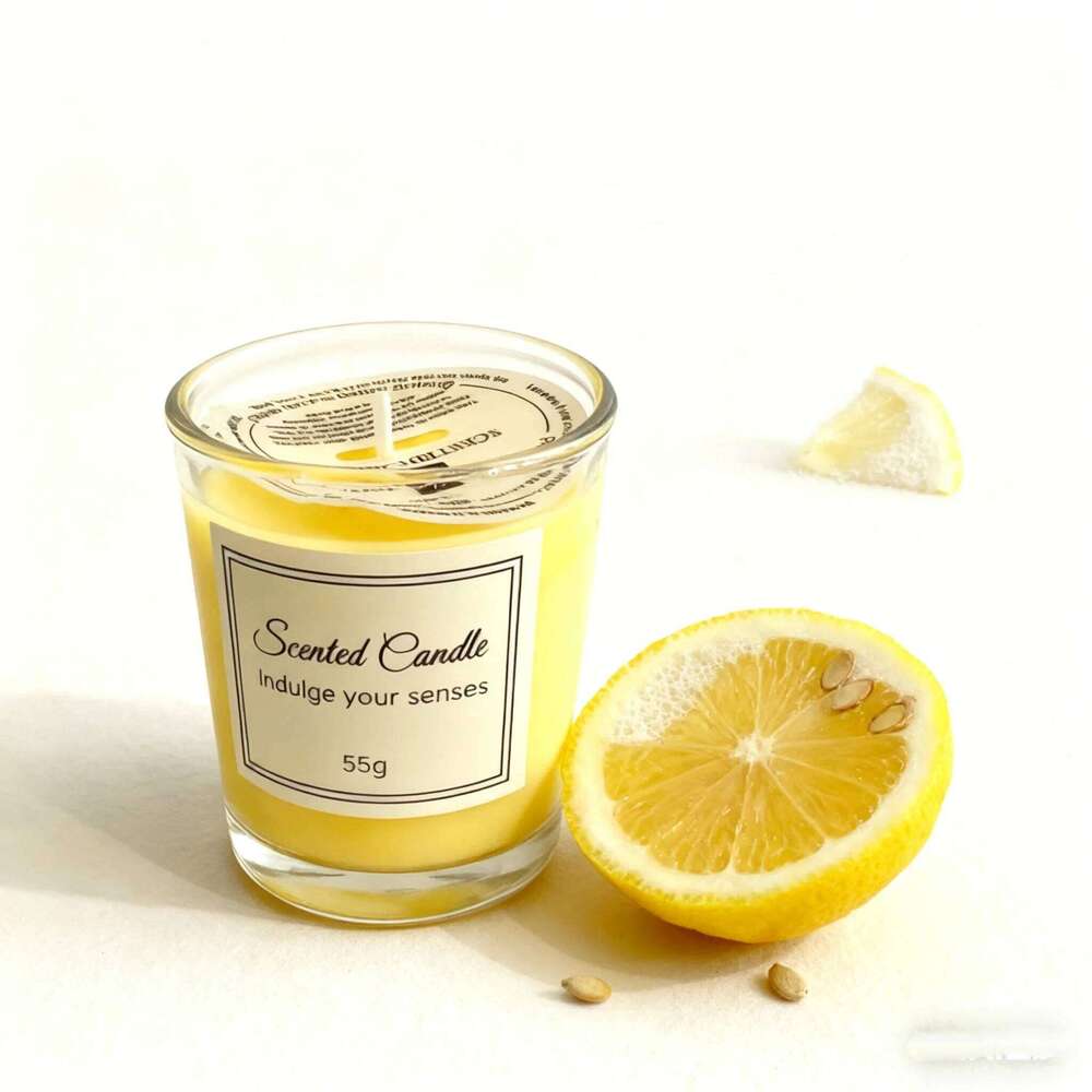 Premium Aromatherapy Candle Box: Handmade Glass Soy Wax, Smokeless, Creative Design Ideal Companion Gift Y260127