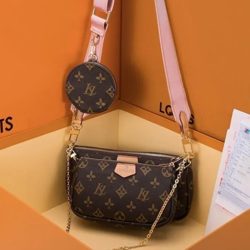 Designer bag handbag 3in1 fashion luxury shoulder bag purse cross body purse message bags wallet Multi FELICIE POCHETTE on chain M61276 bags for women