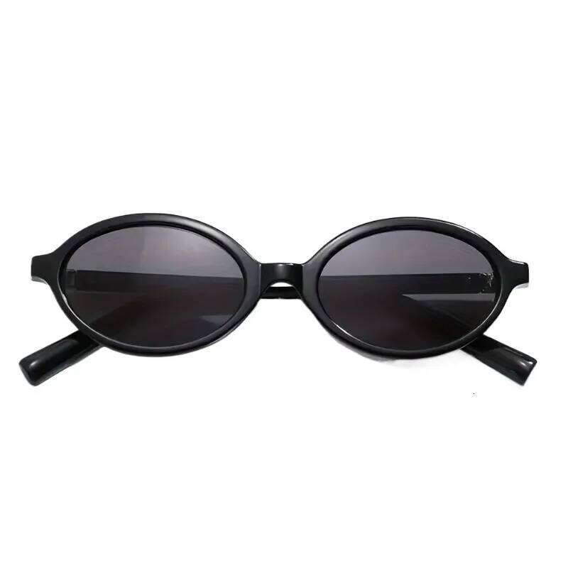 1 piece Set of Simple Oval Shaped Suitable for Both Men and Women Leopard Print Retro Women's Glasses Z260127