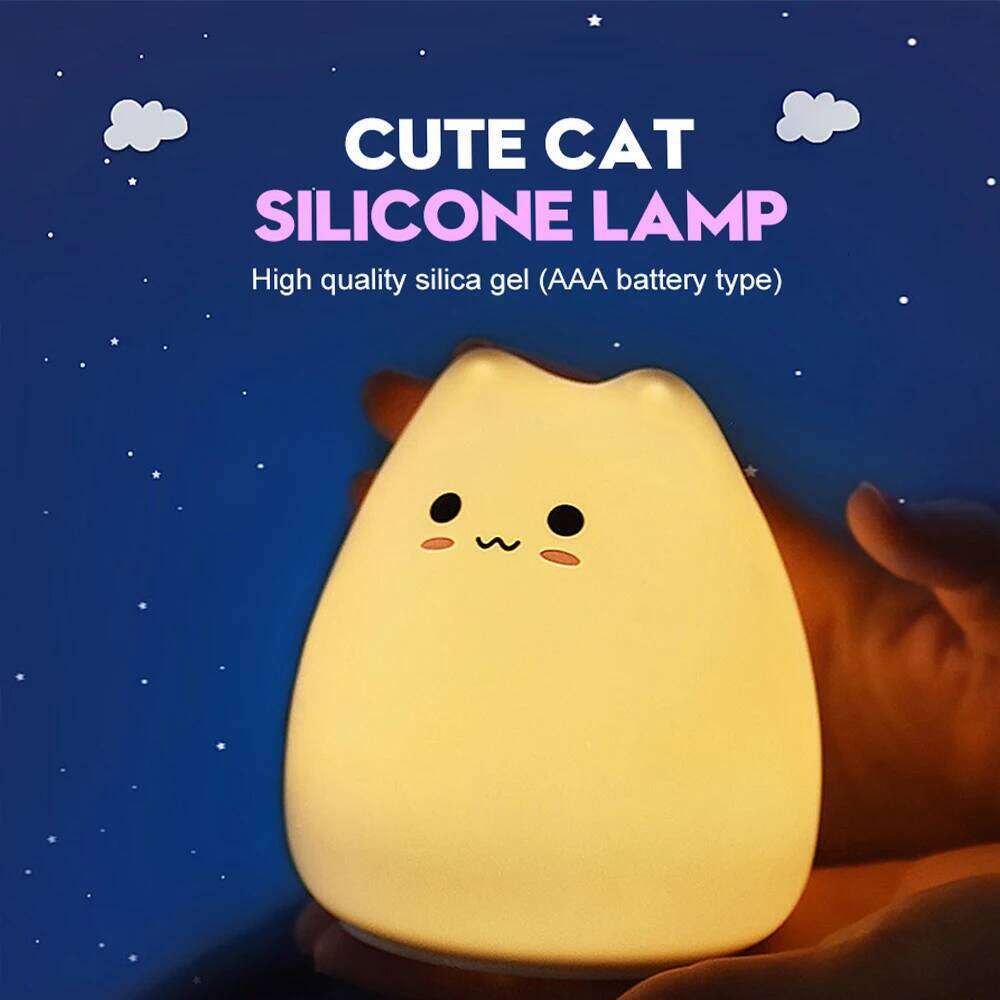 Penguin Silicone Night Light Soft Nursery Nightlight Dimmable LED Squishy Novelty Animal Bedside Lamp For Gifts Z260127