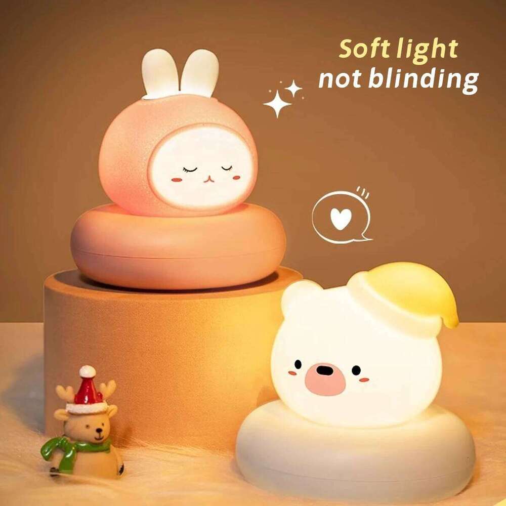 Touch-Sensitive Dimmable LED Night Fun Design Children's Rooms Crib Sleep Light, Decorative Light for Baby's Room Z260127