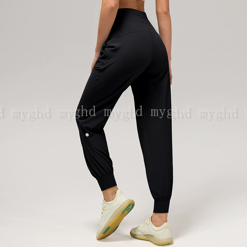 Women Casual Pants Classic Ankle-hugging Pleated Sports Pants 34522