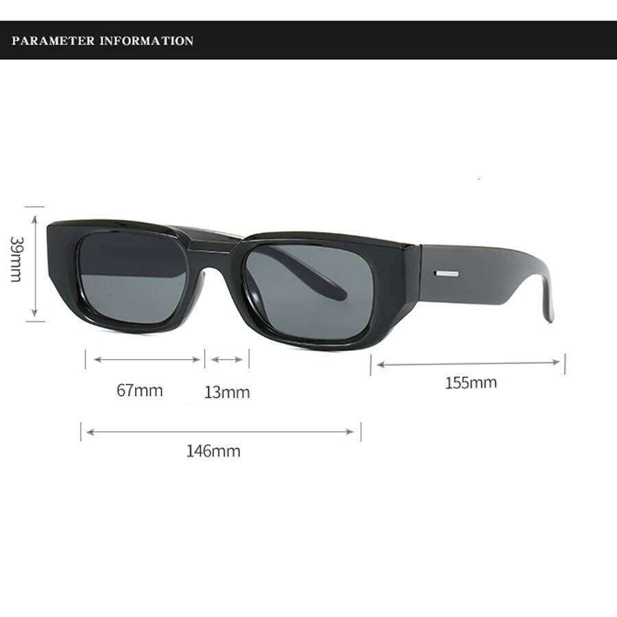 New Vintage Rectangle Classics Sunglasses Women Fashion Retro Brand Sun Glasses UV400 Shades Eyewear Men Goggles Z260127