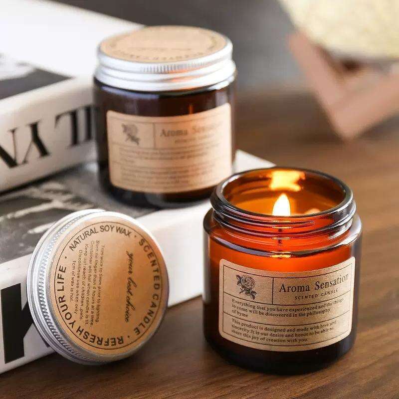 Aromatherapy Candle Incense Home Indoor Long-lasting Low Temperature Niche High-end Soy Wax Fragrance Essential Oil Gift Y260127