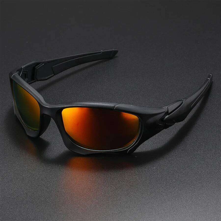 New Outdoor Sports Polarized Sunglasses Men Curve Cutting Frame Stress-Resistant Lens Shield Sun Glasses Wome Driving Z260127