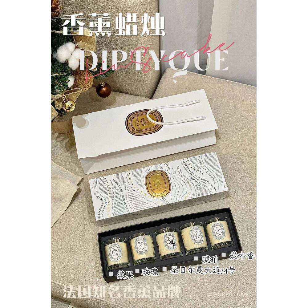 Scented Gift Set Lavender Lemongrass Verbena Luxury Aromatherapy Candle Box Birthday Friendship Present Home Decoration Y260127