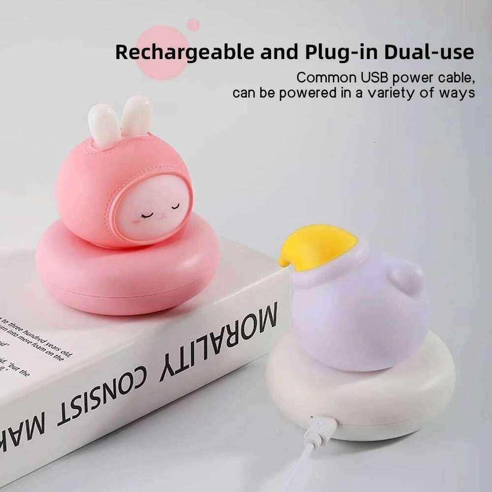 Touch-Sensitive Dimmable LED Night Fun Design Children's Rooms Crib Sleep Light, Decorative Light for Baby's Room Z260127