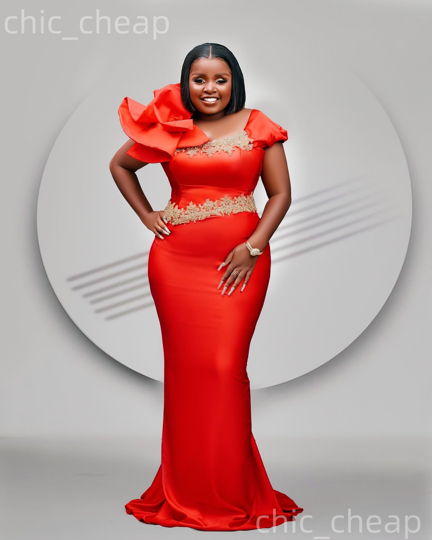 2026 Plus Size Red Mermaid Mother Of Bride Dresses Applique Spaghetti Satin Evening Party Mama's Dress Vintage 50's Birthday Wedding Guest G