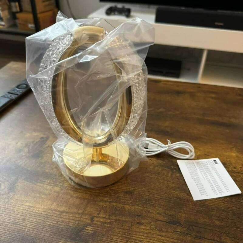 Cordless Crystal Touch Sensor Control LED Night Light Table Lamp Rechargeable Dimmable Bedroom Decoration Camping Lights Z260127