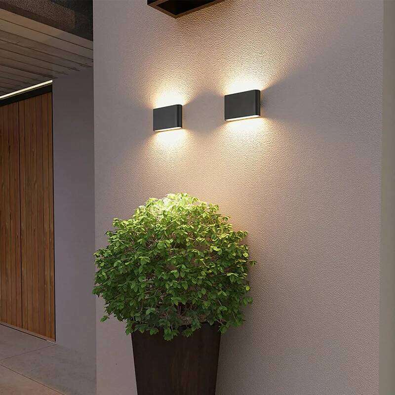 Nordic Light Aluminum IP65 Waterproof Indoor Wall Lamp Up Down Corridor Lights for Home Stairs Bedroom Bedside Lamps Z260127