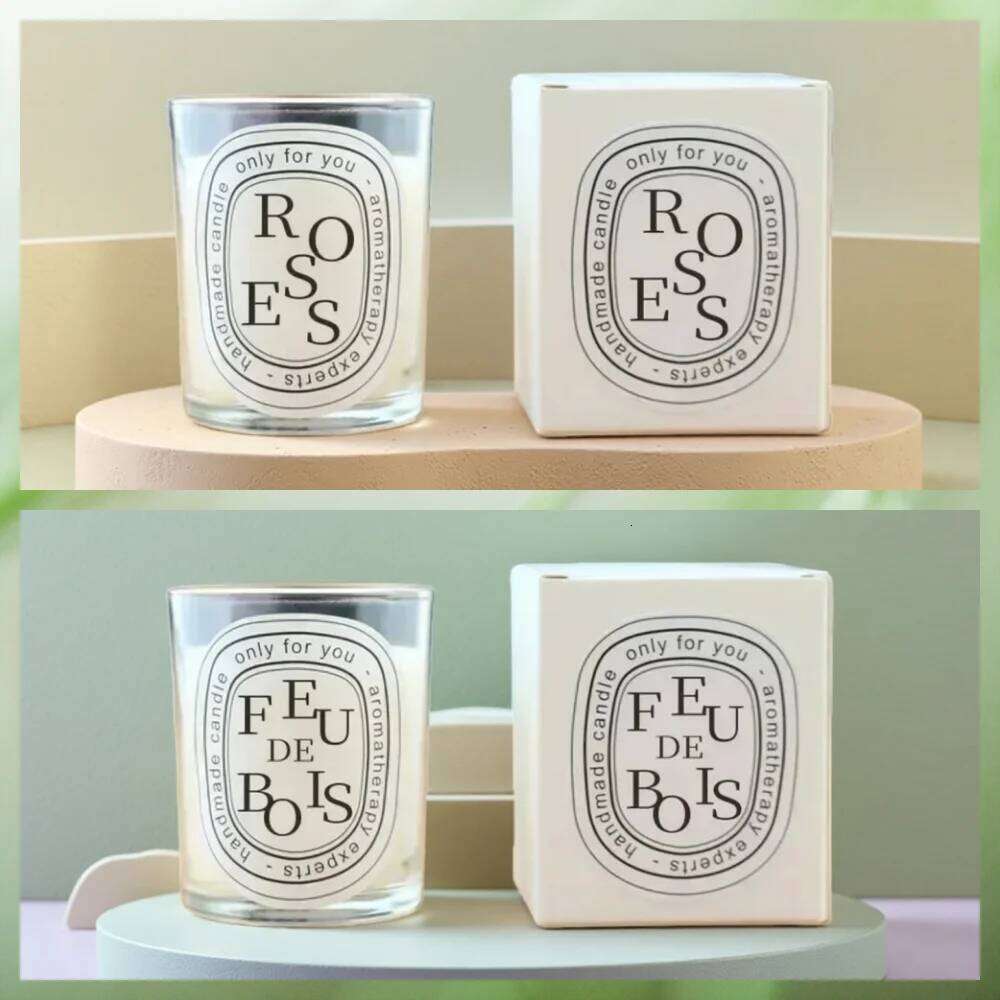 2026 Fragrance Scented Candle Romantic Gift Transparent Jar Aromatic Candles Light for Wedding Guest Y260127