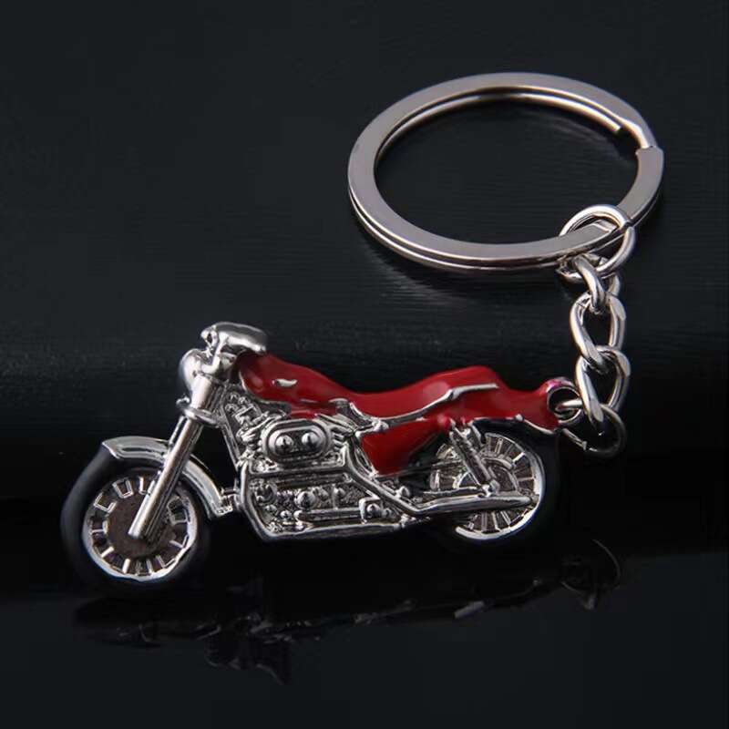 Personalized Creative Harley Motorcycle Enthusiast Keychain S260126
