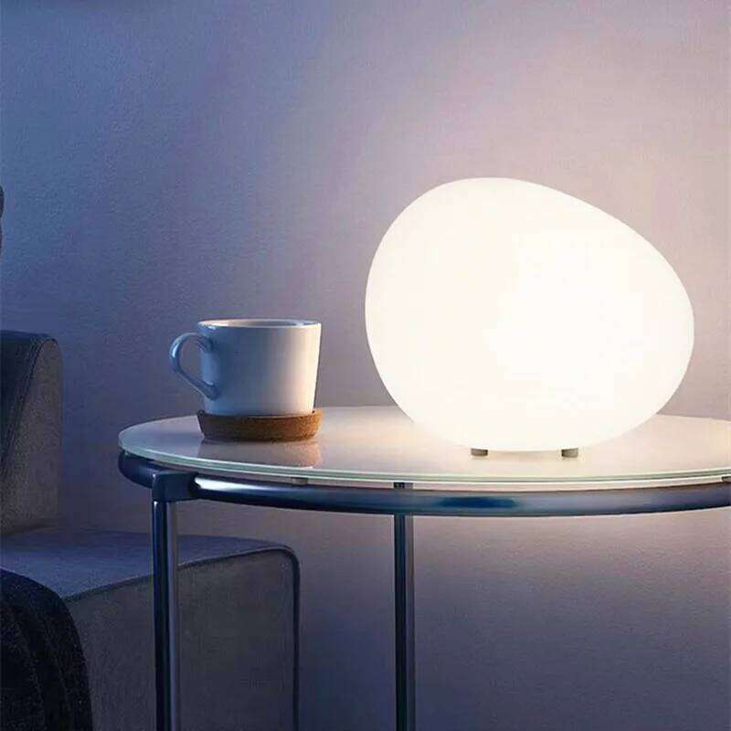 Cobblestone Night Light Modern Minimalist Atmosphere Top Decorative Romantic Desk Bedside Table Lamp Z260127