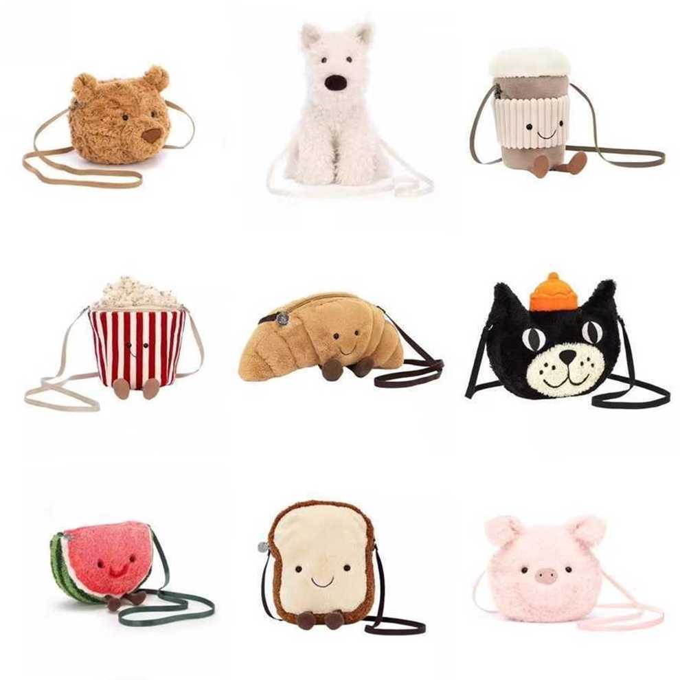 Original Jellys cat Bag Three Labels Complete West Highland Dog Crossbody Bag Croissant Bag Crossbody Bag Trendy Toy 80% Off Special Offer