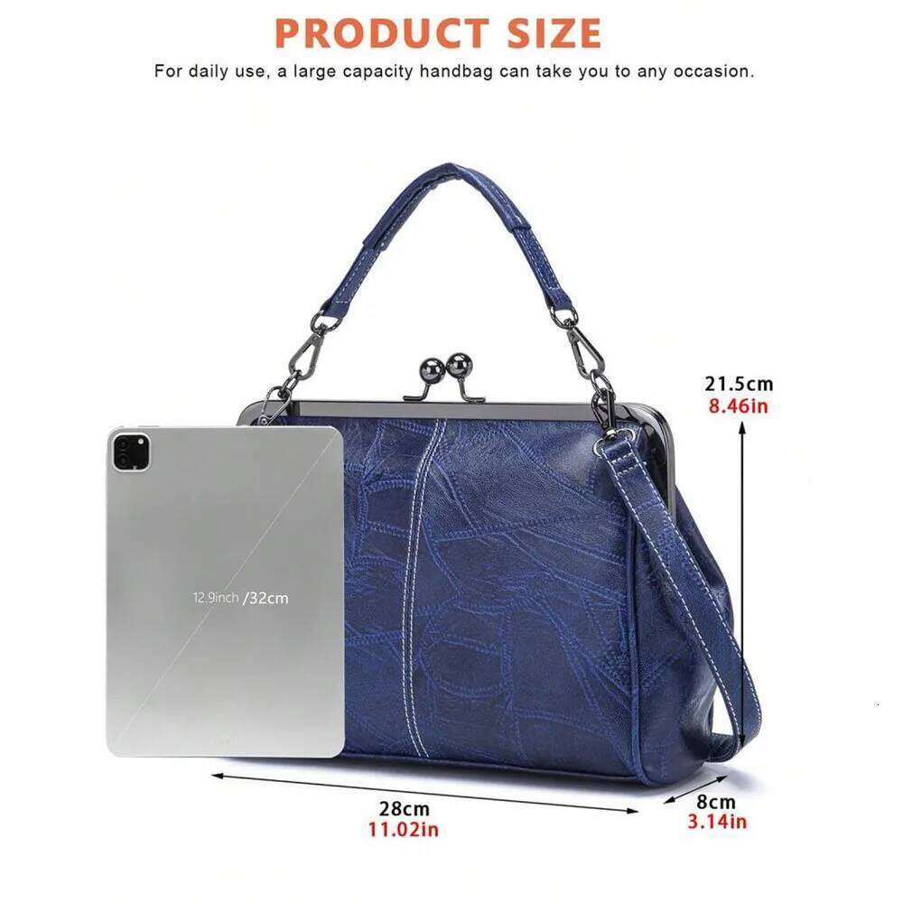 Women's Bags Trend High Quality Leather Crossbody Shoulder Bag Fashion Classic Retro Design Shopping Totes Handbags