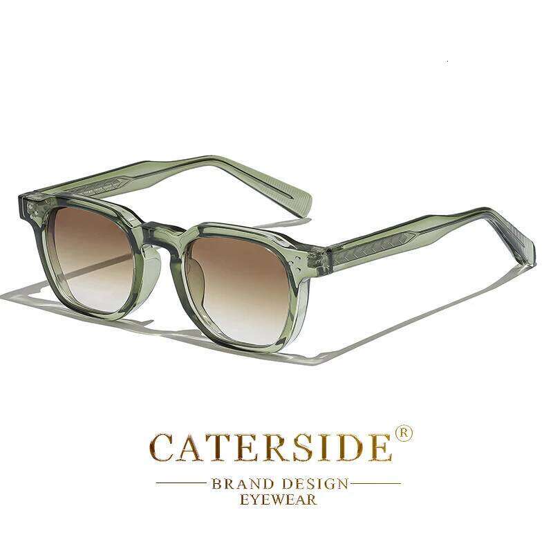 CATERSIDE Fashion Men Sunglasses Small Frame Square Personalized Design Sun Glasses Women Travel Party Business Festival Gift Z260127