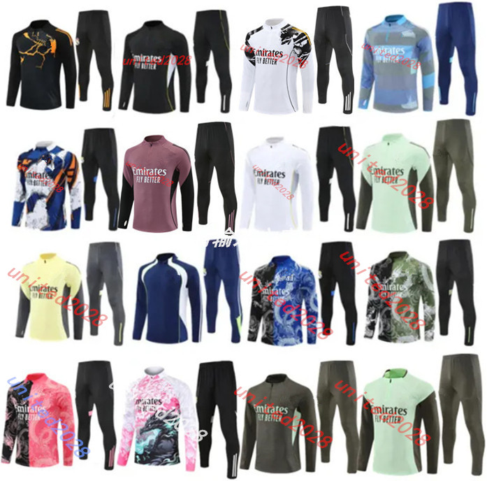 2025 2026 2027 Arsen Tracksuits for Pepe, Saka Long Sleeves men kids football 25 26 BELLINGHAM MBEPPA RealEs MadridEs Training Kit for Soccer Fans