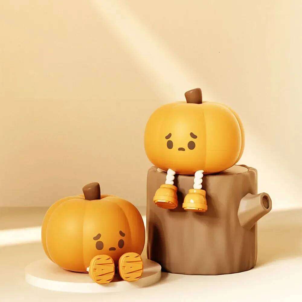 Halloween Pumpkin LED Night Light Cute Ghost Table Lamp for Kids Bedroom, Nursery, Bedside & Birthday Gift Z260127
