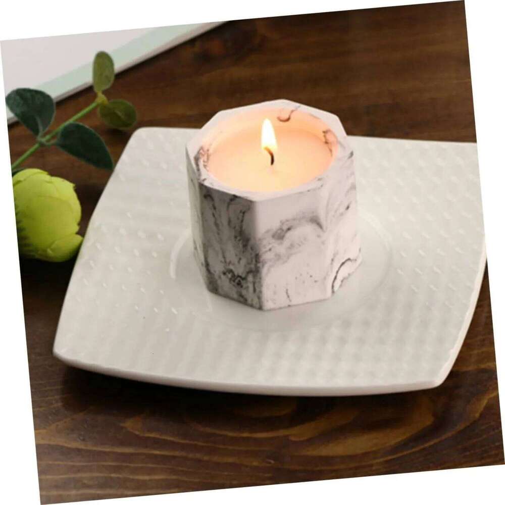 1pc Handmade Soy Wax Marble Cup Candle - Ins Style Essential Oil Aromatherapy, Creative Gift for Home Wedding Party Y260127