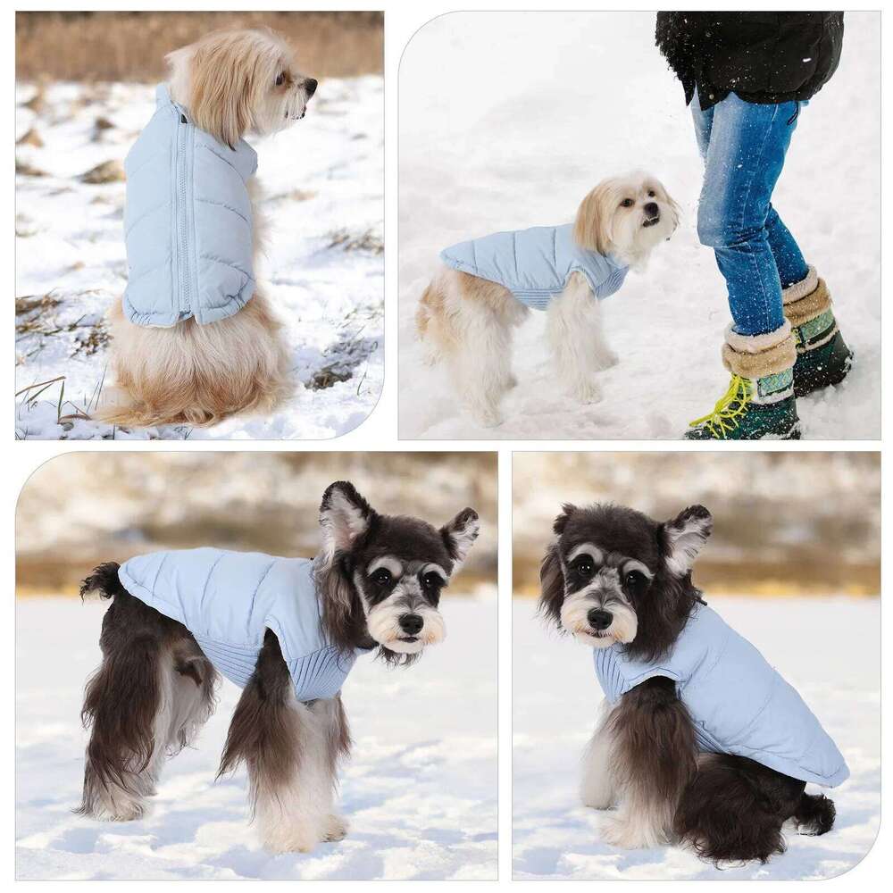 Winter Pet Dog Jacket Windproof Warm Clothes for Small Medium Dogs Cats Puppy Down Coat Chihuahua Shih Tzu Costume Yorkies XJ260127