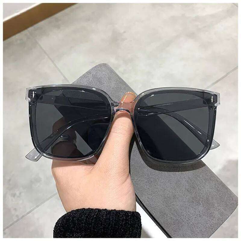 OIMG Vintage Square Sunglasses Women Oversized Sunglass Men Retro Black Sun Glasses Shades Goggle UV400 Oculos De Sol Z260127