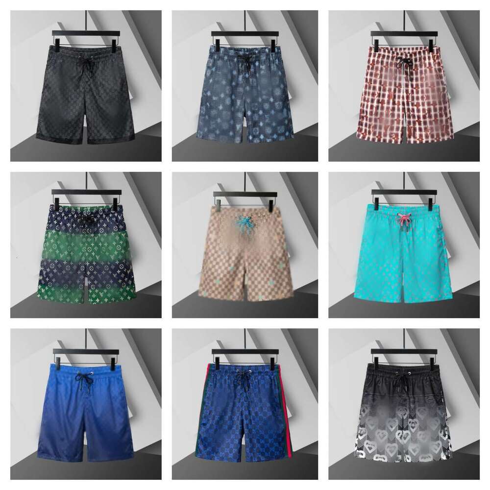 Shorts beach pants 2025 summer new casual loose men's and women's five-point trousers L260127
