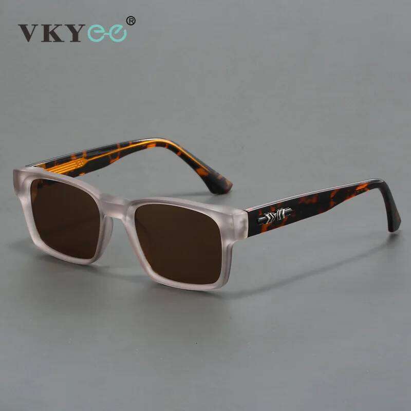 VICKY New Fashion Geometric Square Men and Women Polarized Sunglasses UV Protection Can Be Customized Prescription 1029 Z260127