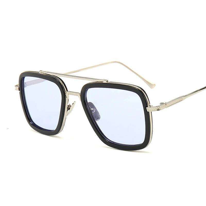 Luxury Square Sunglasses Men Women Brand Retro Alloy Frame Big Sun Glasses Vintage Gradient Male Female Oculos Feminino Z260127