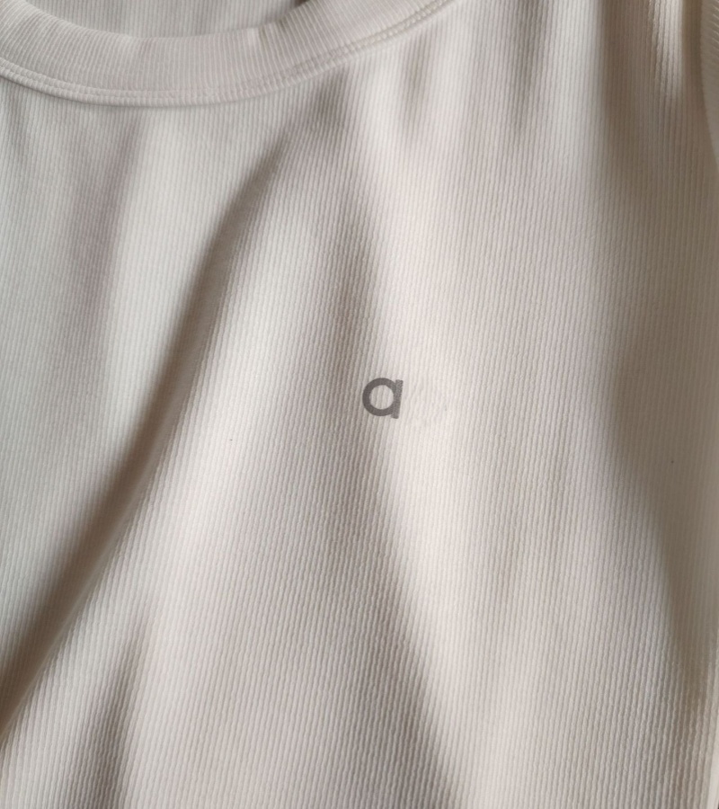 Designer Alongside Women's Slim Yoga T Shirt Fit Short Sleeve Flexible T-Shirt Sporty Casual Tops