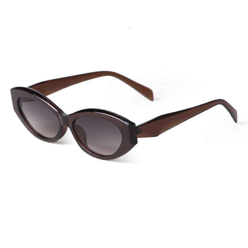ZXIAC Retro Small Oval Sunglasses Women Trendy Casual Cat Eye Frame Sun Glasses Men Vintage Narrow Leopard Shades UV400 Female Z260127