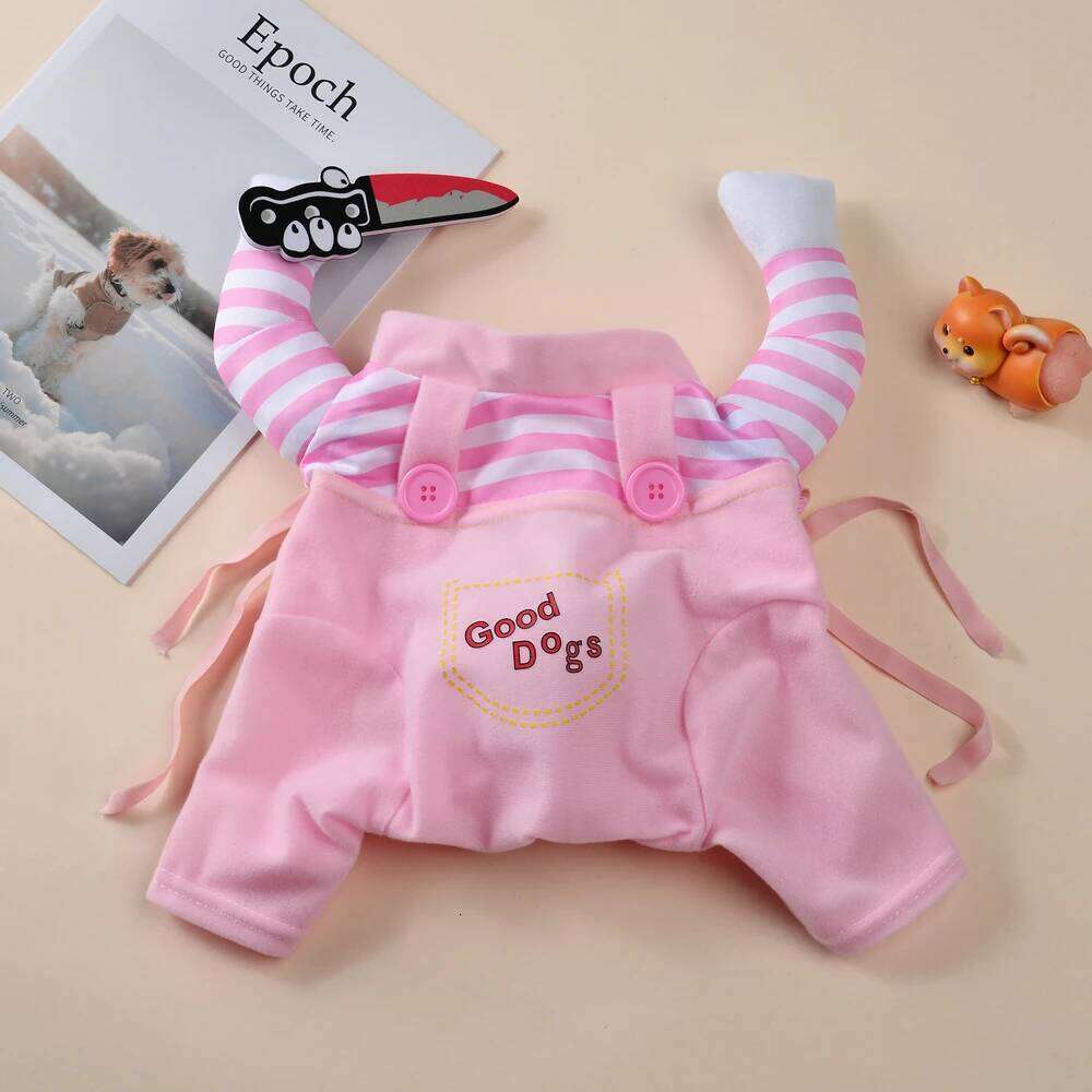 Halloween Pet Dog Cosplay Costume Funny Puppy Party Dress Up Outfits For Small Medium Dogs Cats Cute Kitten Clothing Pug Jacket XJ260127