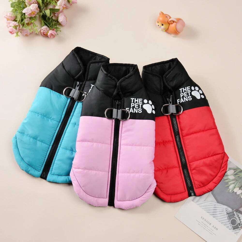 Pet Dog Jacket Autumn Winter Clothes For Small Medium Dogs Cat Waterproof Warm Chihuahua French Bulldog Vest Coat Puppy Costume XJ260127