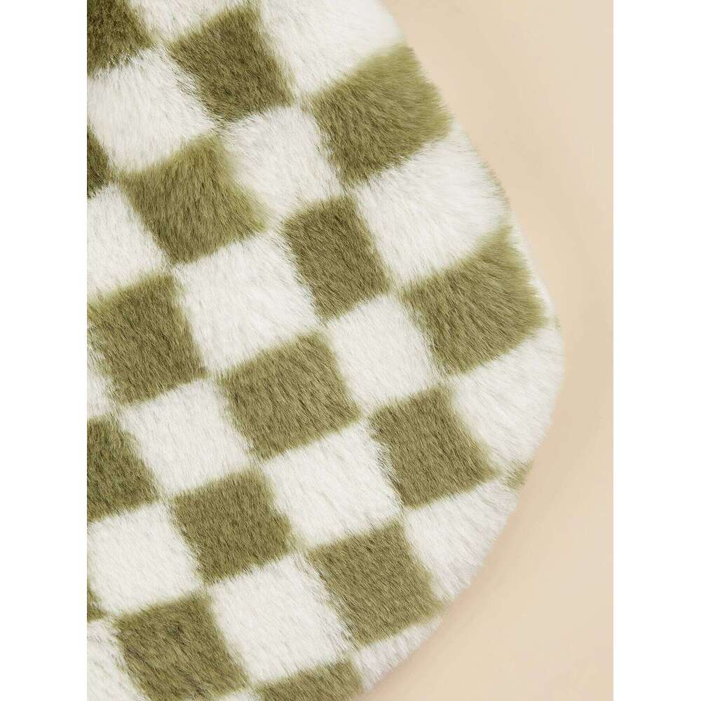 Pet Clothes Cat Puppy Hoodies Coat Plaid Sweatshirt Warm Outfits Small Medium Dog For Autumn Winter
