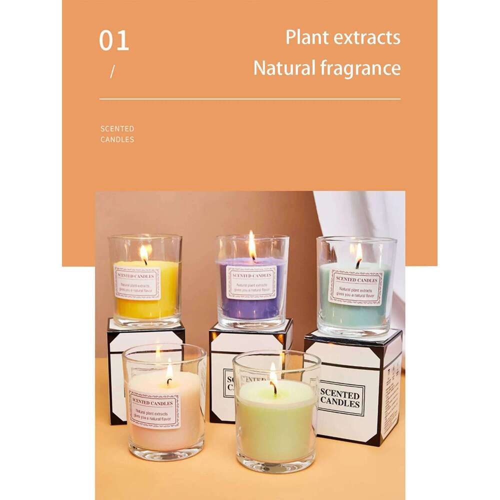 Large romantic smokeless birthday scented candle, creative colourful candlelight for gifts Y260127