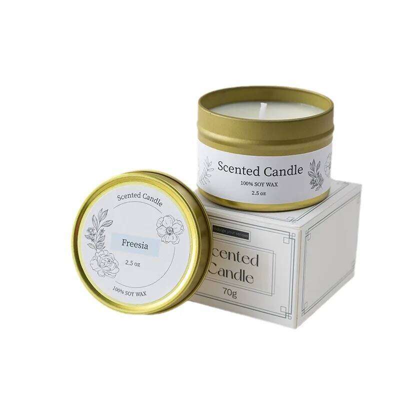 2 PCS Premium Soy Wax Gift Box Romantic Fragrance Smokeless Scented Candle for Ambiance & Decor Y260127