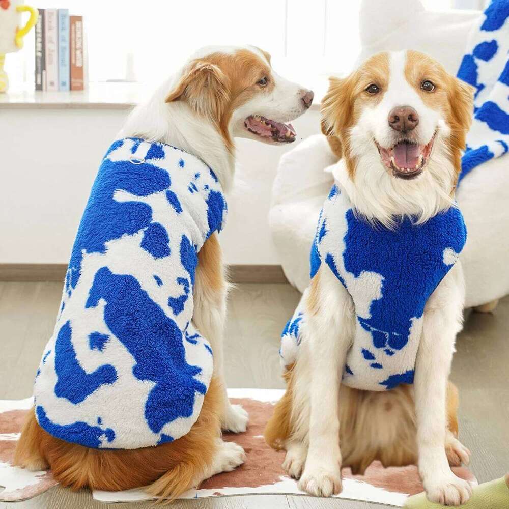 Cute Puppy Jacket Soft Fleece Warm For Medium Large Dogs Autumn and Winter French Bulldog Chihuahua Coat Clothes XJ260127