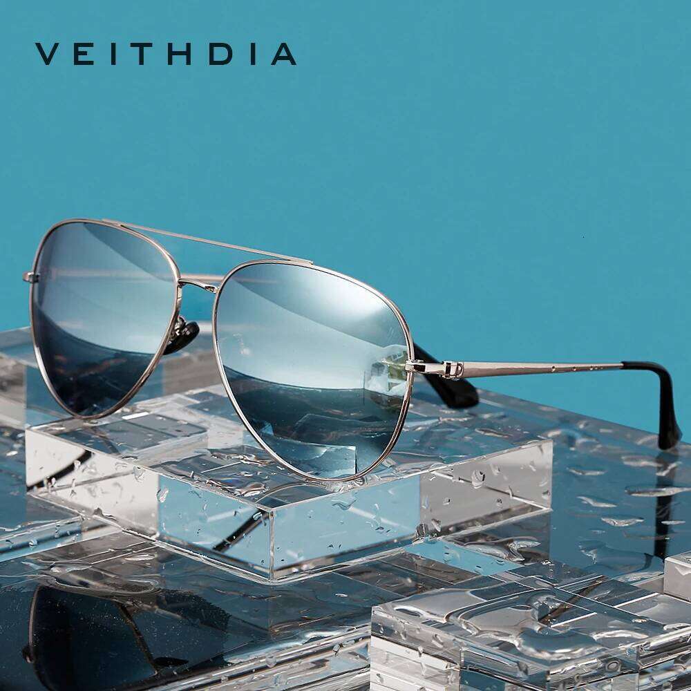 VEITHDIA Brand Sunglasses Classic Fashion Men Women Polarized Mirror UV400 Lens Outdoor Eyewear Accessories For Male/Female 8259 Z260127