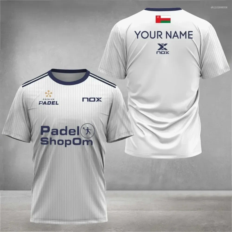 Men's T Shirts 2026 Summer And Women's Youth 3DPrint VPN Sion Padel Shopom Collaborative Comfortable Casual Breathable Sweatshirt A - view 5