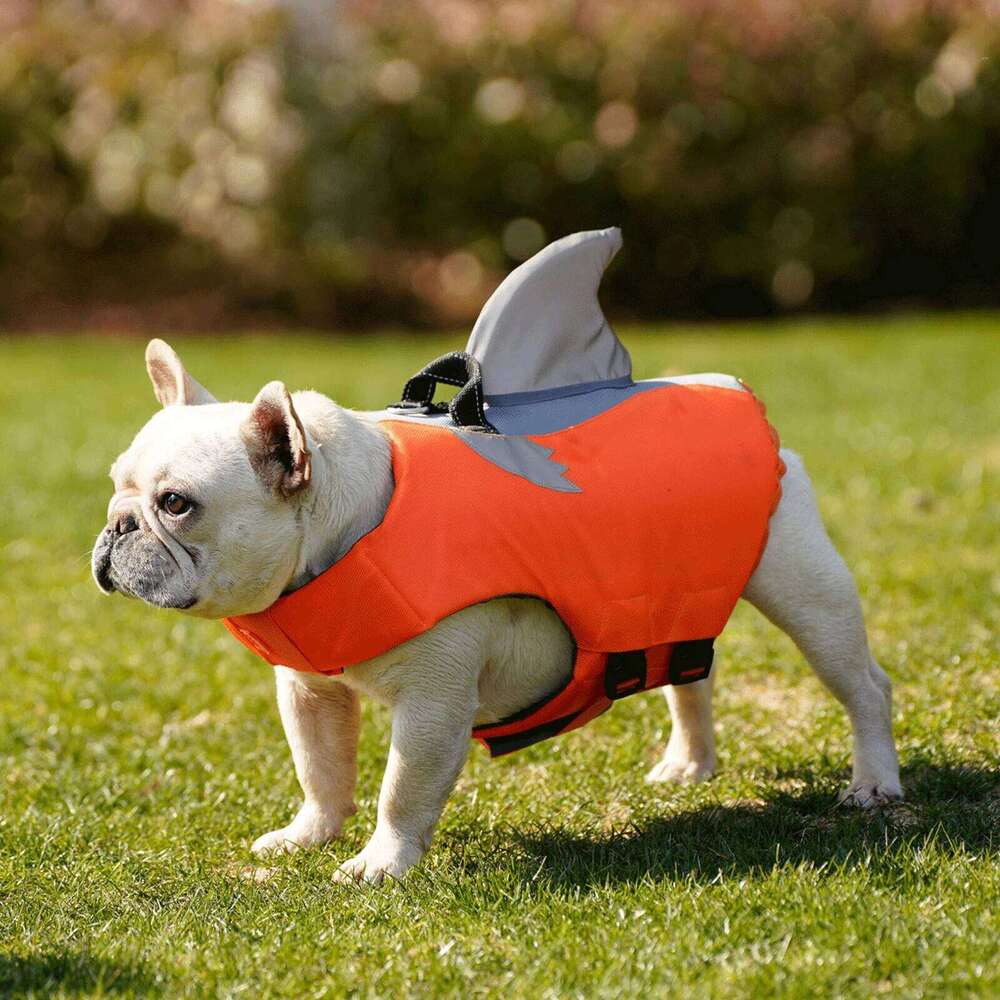 Life Jacket High Buoyancy Dog Safety with Rescue Handle for Small Medium Large Dogs Reflective Swim Vest XJ260127