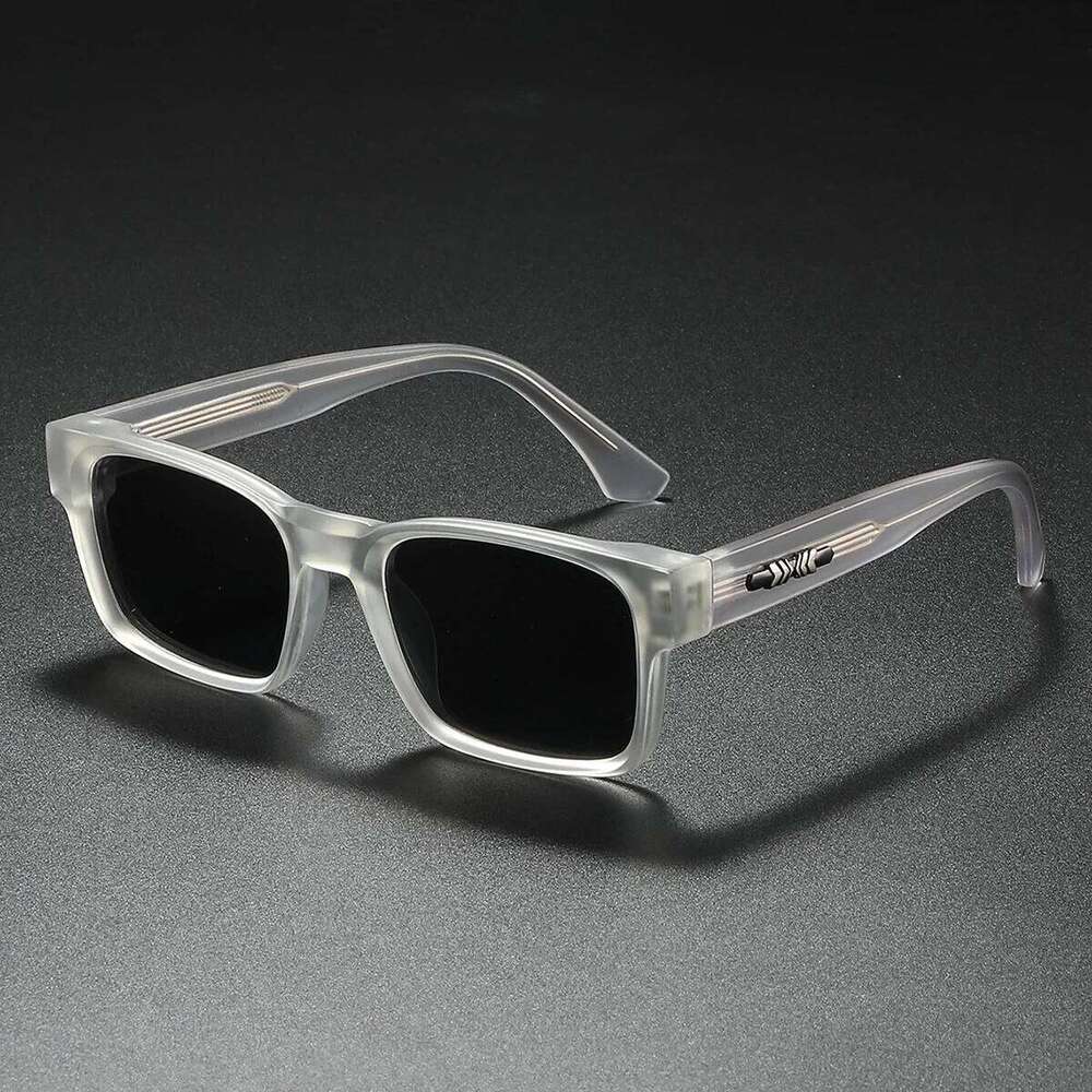 Quality Square Polarized Sunglasses Men Metal Core UV400 Unisex Sun Glasses Travel Hiking Beach Fishing Eyewear Z260127