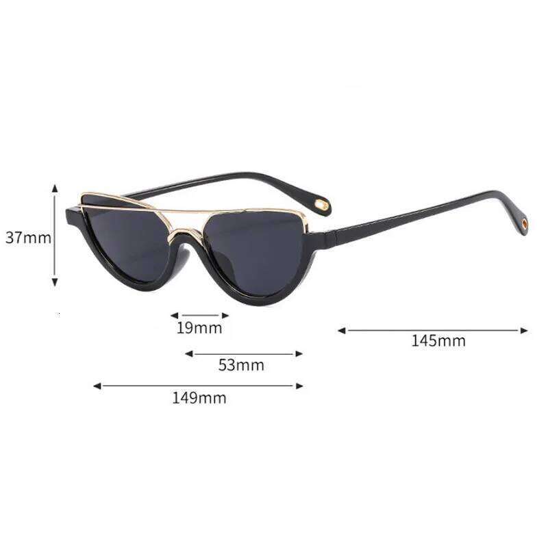 New Small Frame Cat's Eye Sunglasses Women's Brand Fashion Sun Glasses Classic Men's Vintage Eyewear UV400 Gafas De Sol Z260127