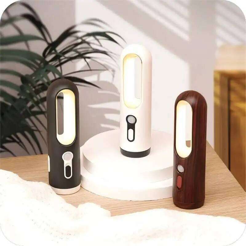 AiQUE LED Motion Sensor Night Light Portable 2 in 1 Flashlight Bedroom Bathroom Reading Camping Lighting Baby Feeding Eye Care Z260127