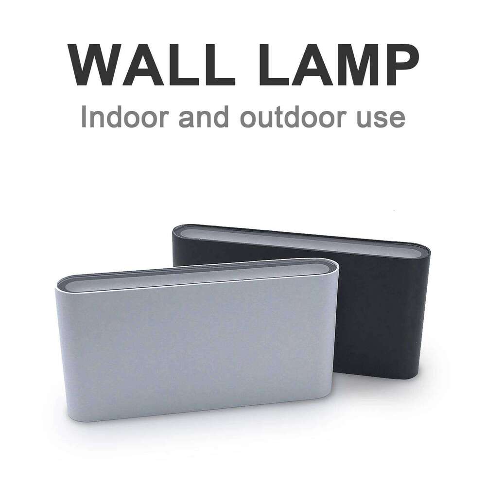 Nordic Light Aluminum IP65 Waterproof Indoor Wall Lamp Up Down Corridor Lights for Home Stairs Bedroom Bedside Lamps Z260127