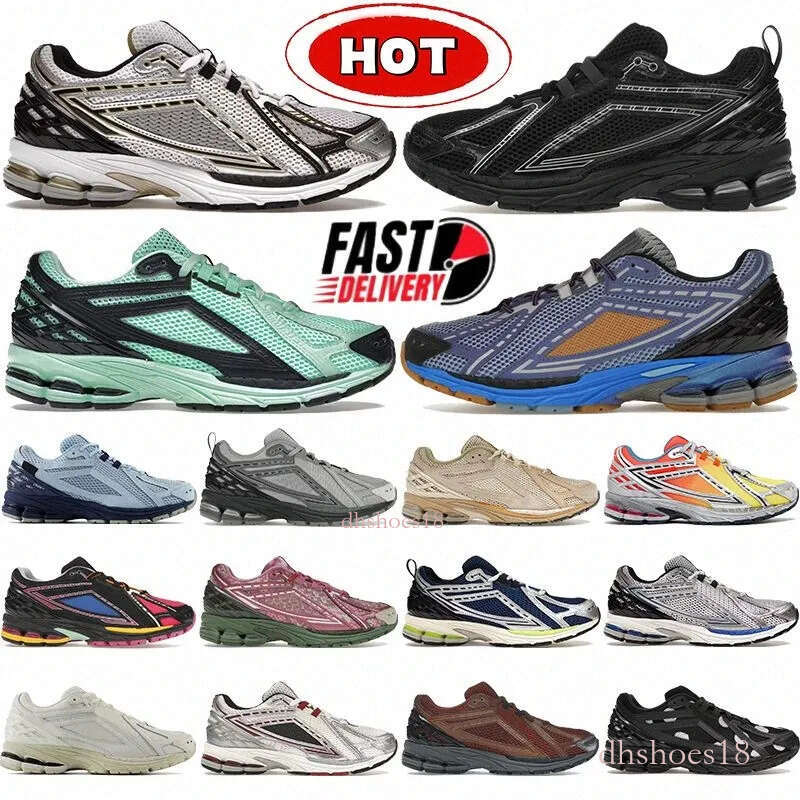 Luxury 1906R Designer Shoes 1906D Protection Pack Mens Sneakers Silver Black White Metallic Gold Leather Reflection Top Quality Womens Casual Trainers r4bw#